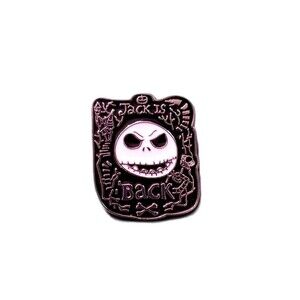 Jack is back enamel pin‎ jack skellington nightmare before christmas
